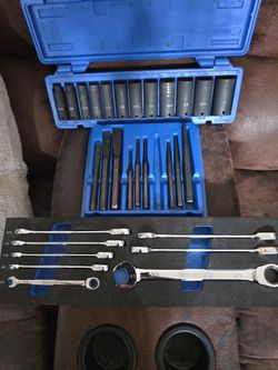 Cornwell Tool Lot – Sockets, Punches, Wrenches