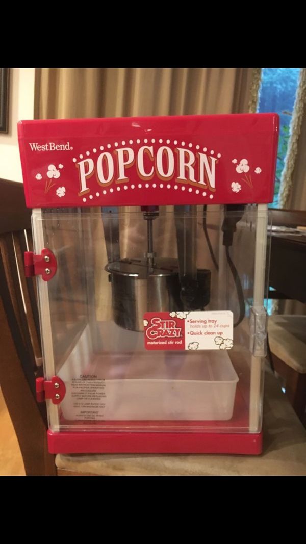 West Bend Theater Popcorn Machine - 2.5 quarts for Sale in Renton, WA