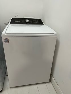 Like new large washing machine with built in faucet