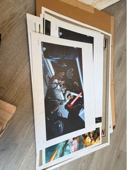 Rare Disney Infinity 3.0 Star Wars Rise Against the Empire Limited Edition Lithograph Proof