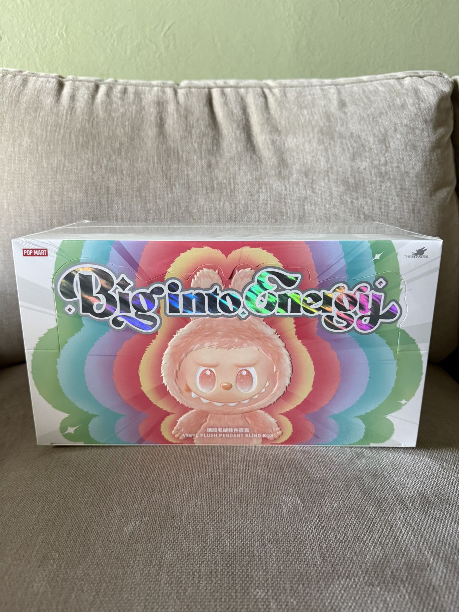 PopMart Big Into Energy Labubu v3 Whole Set - Sealed 💯 Authentic