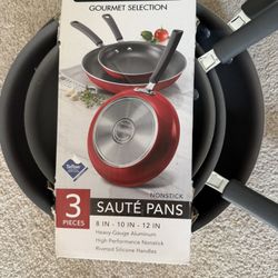 3 Pieces Saute Pan 