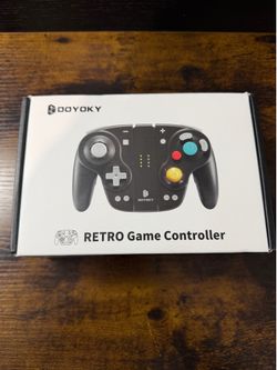 DOYOKY Retro Game Controller D0309 Wireless Switch Controller Platinum