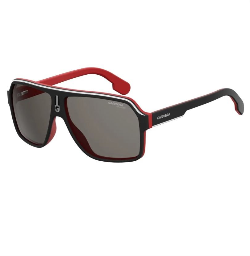 New Men's Women's Retro Sunglasses Large Square Frame Carrera Glasses 1001/S 62D11 140