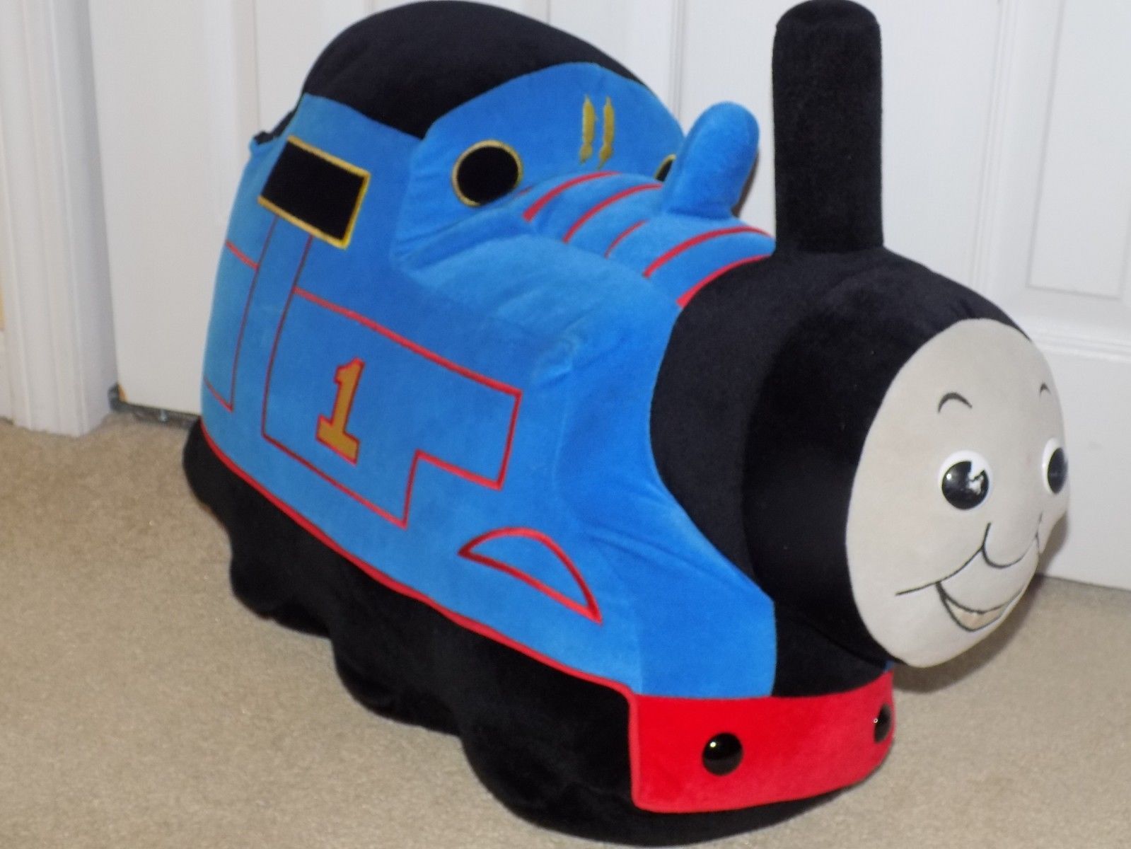 Vintage 1991 Britt Eden Thomas The Tank Engine Train Stuffed Plush Toy Large 27"