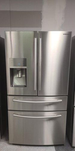 Samsung 4-Door Stainless Steel Fridge
