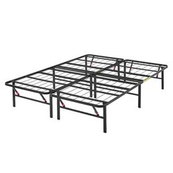 PENDING Foldable Metal Platform Bed frame With Tool Free Setup Amazon Home