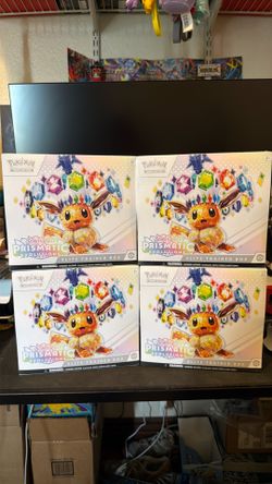 Pokemon scarlet & violet prismatic evolutions etb