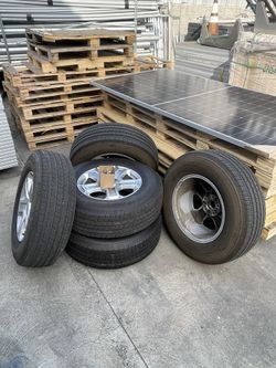 For Sale: Set Of 5 Jeep Wrangler Tires- Like New!