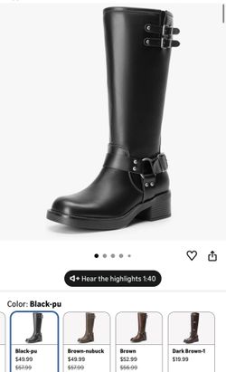 Dream Pairs Women’s Knee High Boots Size 8.5