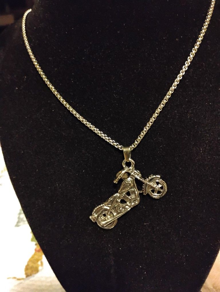 Motorcycle Necklace
