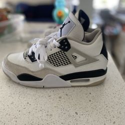 Sz 7.5 Military Black Air Jordan Retro 4s 9.5/10