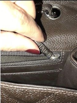 Chanel Quilted Single Flap Jumbo Brown Caviar