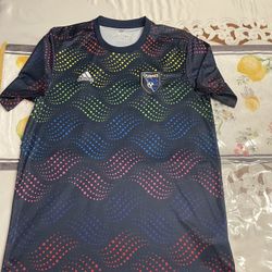 ADIDAS EARTHQUAKES JERSEY LARGE 