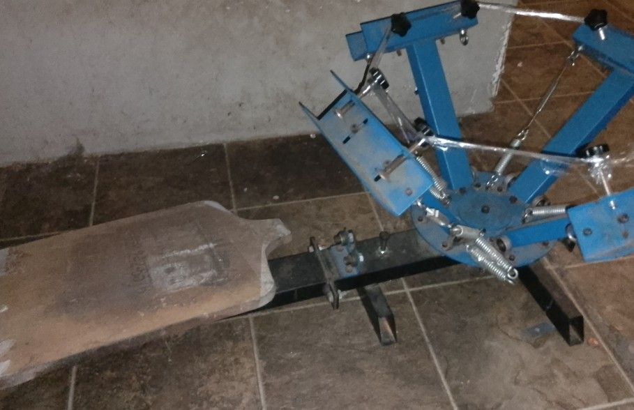 4 Color Silkscreen T Shirt machine