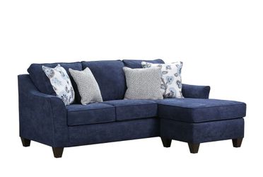 Lane 4330 Navy Reversible Sectional

