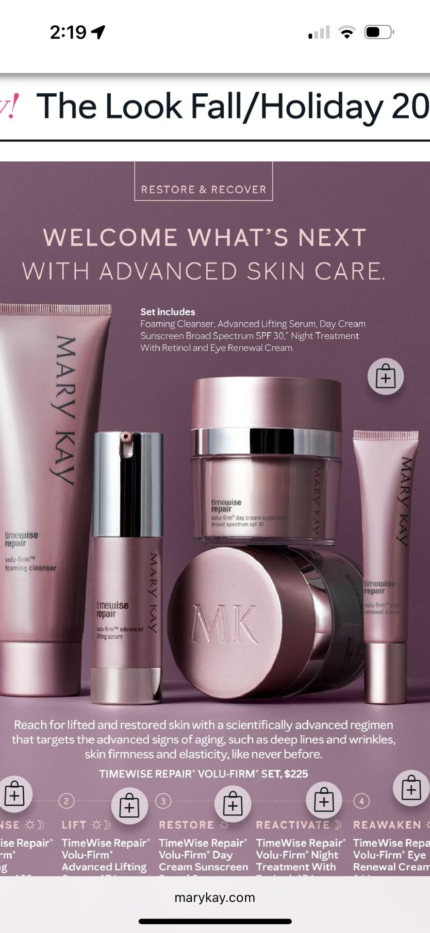 Mary Kay Timewise Repair 