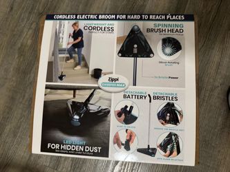 Zippi Sweeper Max Cordless Electric Broom
