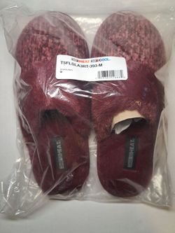 32 Degrees Slippers BURGUNDY