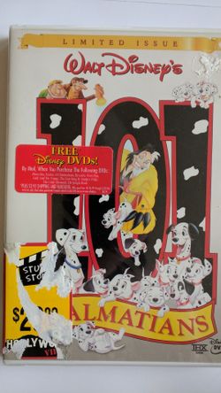 New DISNEY'S 101 DALMATIONS DVD