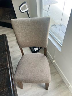 Ashley Furniture Upholstered Dining Chairs – Set of 6