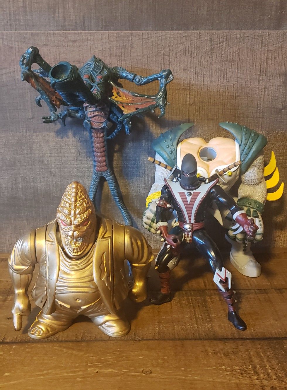 Mcfarlane Toys figures... Ninja Spawn, Gold Clown etc.