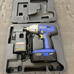 Goodyear 1/2” Impact Wrench with Charger& Battery 