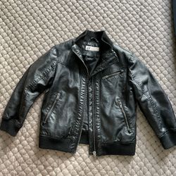 Leathered Coat Winter Boy Baby