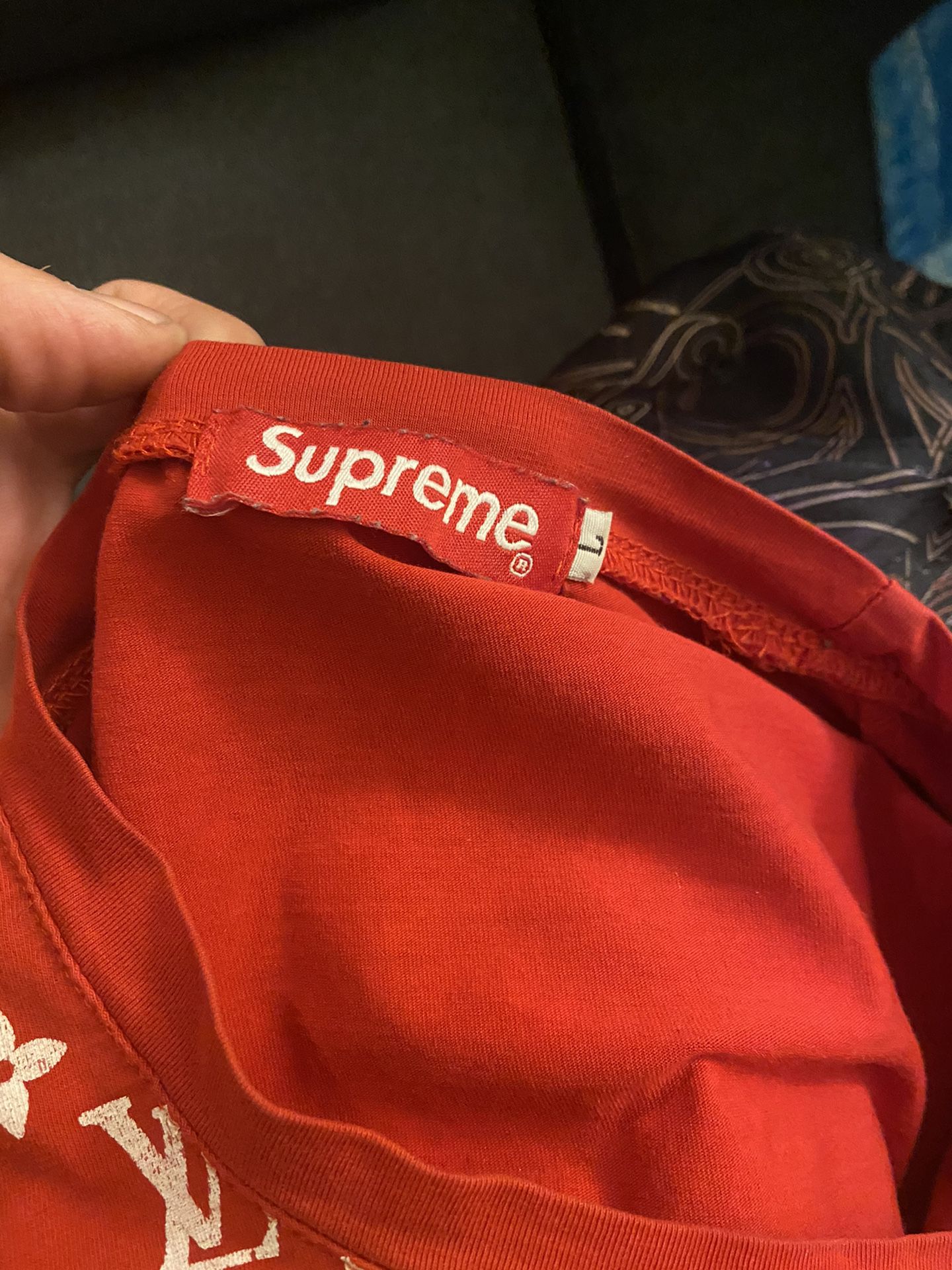 Red Supreme Collab LV Strait Outta NY for Sale in Lakewood, CO - OfferUp