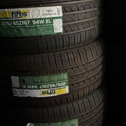 $295 Total 4 New Tires 225/45r17 Llantas Nuevas 225 45 17