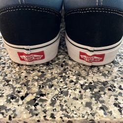 VANS  Blue And Black 