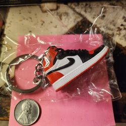 Nike Shoe Keychain