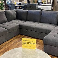 New Sectional Sleeper In Box Buy Now Pay Later $39 Down 