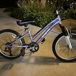 Mongoose Girls 7-Speed Bike 20inch Purple