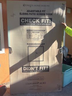 Sliding Patio Screen Door