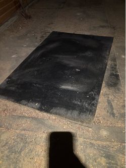 Rubber mats 4’by6’ 3/4” thick