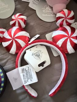 Candy cane ears