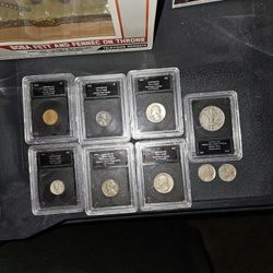 WWII Coins And Pre 1964 Nickles
