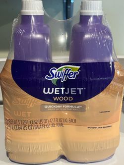 Swiffer wet jet wood cleaner