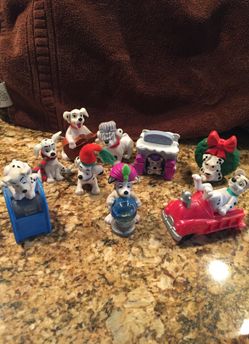 101 Dalmatians figures