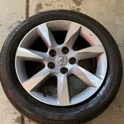 2011-2012 Acura Original Rims And Tired
