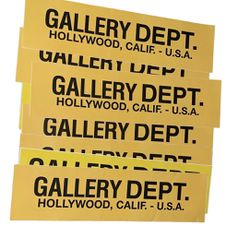 Gallery Dept Sticker