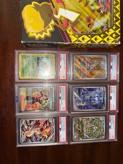 Pokemon PSA 9/10 Slabs