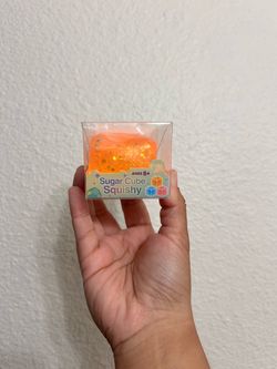Sugar Cube Squishy 🧊🧡✨