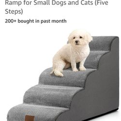 Brand New Dog Stairs 5 Steps