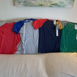 Boys Baseball Tee Shirts 14/16 And 12/14