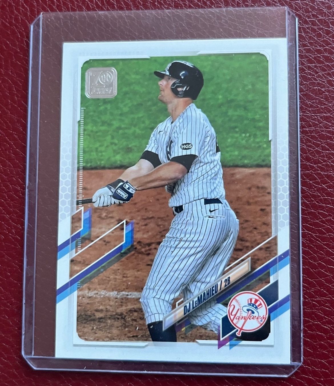 2021 Topps DJ LeMahieu #350 New York Yankees Baseball Card
