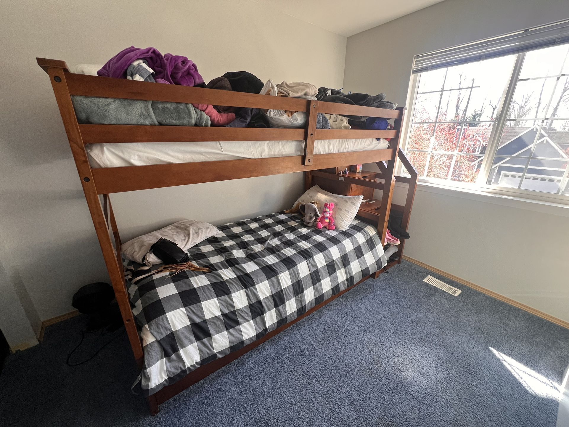 Bunk With Trundle Bed 