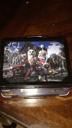 Nightmare before Christmas lunch pail