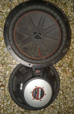 Two Kicker 12's In Custom Ported Enclosure- Read ad